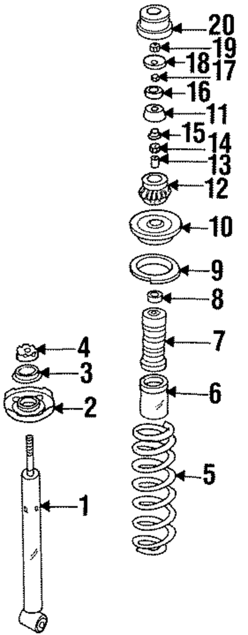 Cabrio SHOCKS & COMPONENTS
