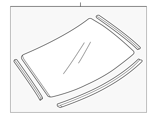GM9A-63-931B Деталь LIFT GATE GLASS