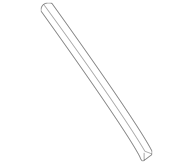 GM9A-50-613 Деталь SIDE MOLDING, LEFT