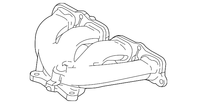 12632377 Деталь EXHAUST MANIFOLD