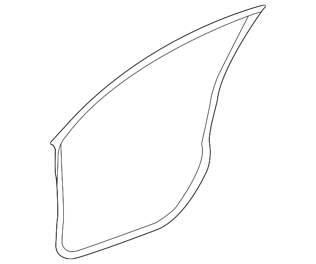 5074513AD Деталь DOOR W'STRIP, LEFT