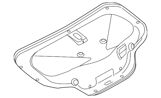 84966AM800 Деталь TRUNK LID TRIM