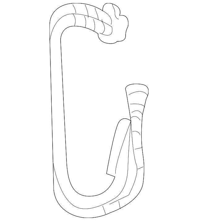 10337583 RETURN PIPE, LEFT
