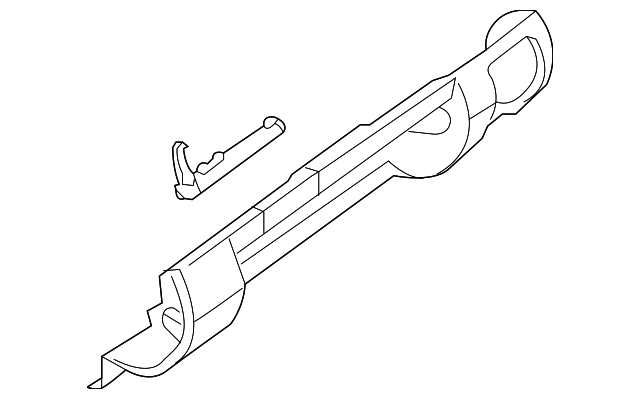 7313582Z10 Деталь GLOVE BOX FRAME