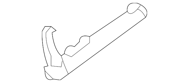 7346282Z00 Деталь GLOVE BOX FRAME DAMPER
