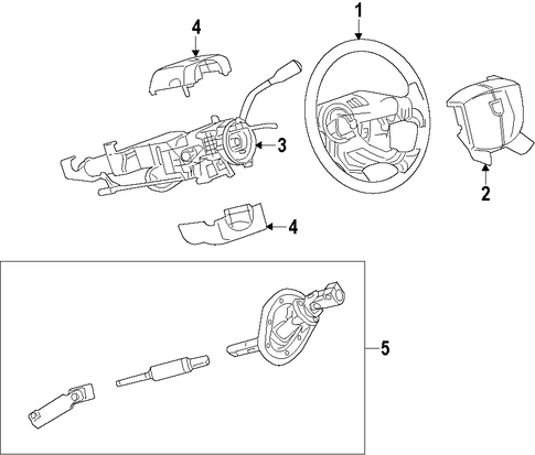 Ram 3500 STEERING COLUMN