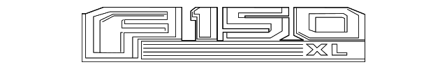 FL3Z-16720-A Деталь NAMEPLATE, RIGHT