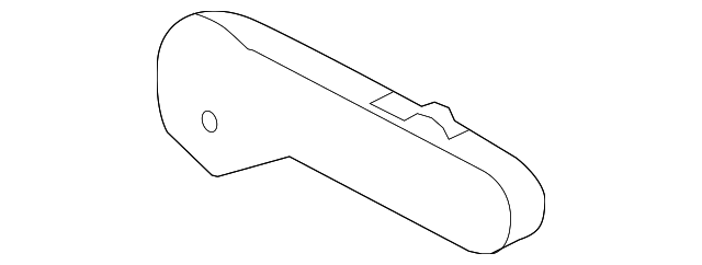C597-88-2D1-34 ARMREST COVER, LEFT