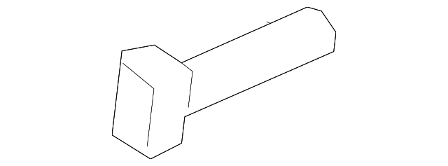 C243-88-292 LOCK SHAFT, RIGHT