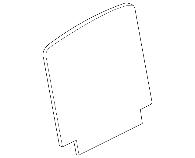C243-88-2E0 BACK PANEL, RIGHT
