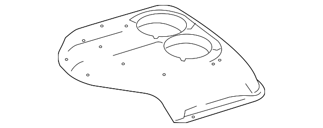 0008330310 Деталь REAR COVER