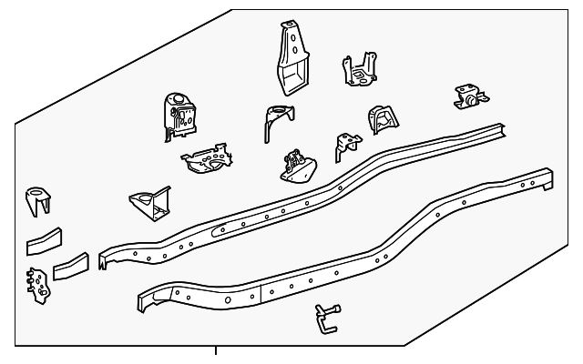 51001-0C434 Деталь FRAME ASSY