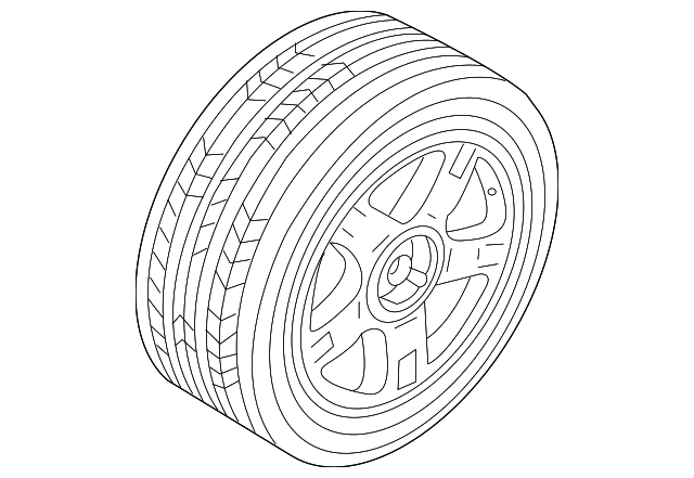 4Z7-601-011-R SPARE WHEEL