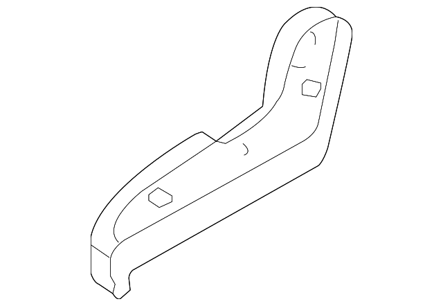 EF91881H166 Деталь SIDE COVER, RIGHT