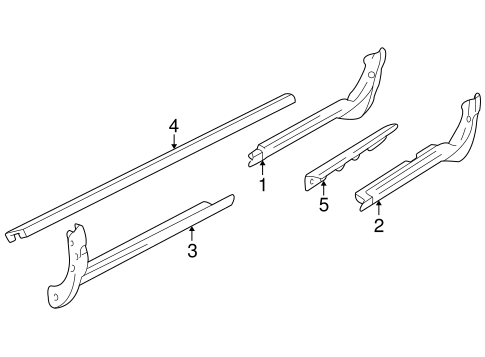 Astro EXTERIOR TRIM - PILLARS
