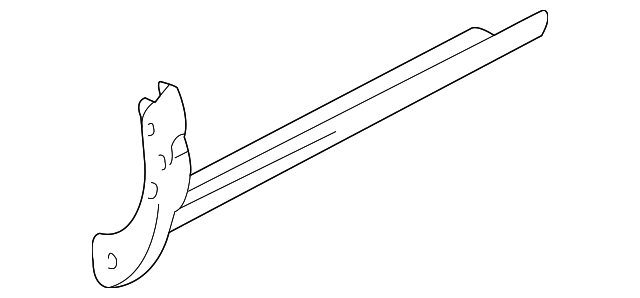 12387991 Деталь ROCKER MOLDING, RIGHT