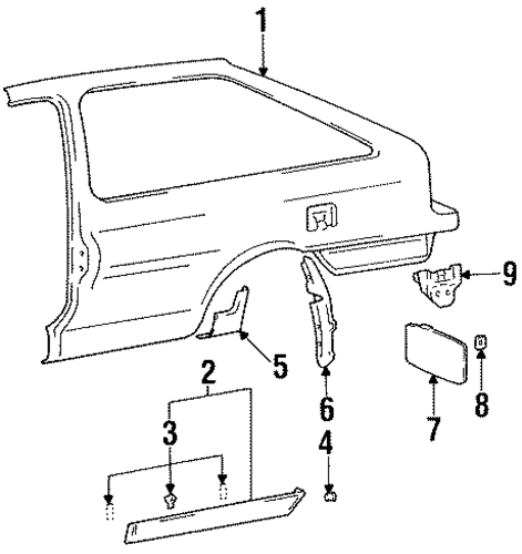 Precis OUTER COMPONENTS