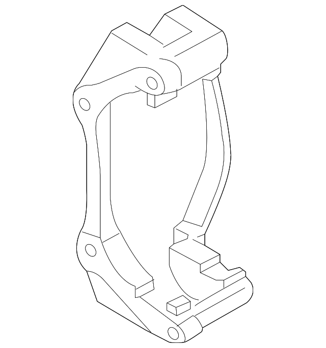 19209289 Деталь MOUNT BRACKET, LEFT