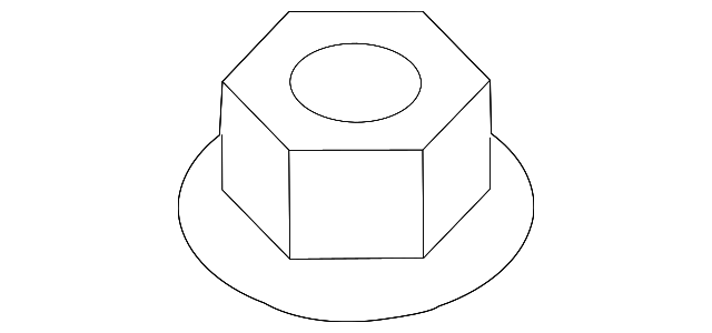 SU003-00056 Деталь KNUCKLE NUT, RIGHT