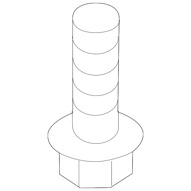 SU003-02820 Деталь MOUNT PLATE BOLT, LEFT