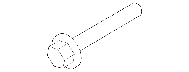 SU003-00399 Деталь SUSP CROSSMEMBER ADJUST BOLT, RIGHT