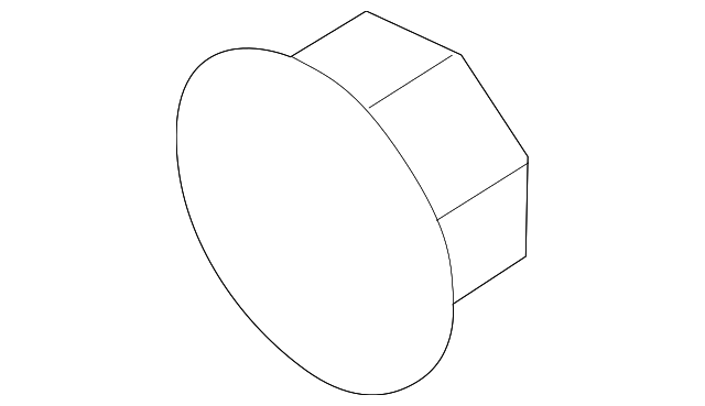 SU003-02870 Деталь SUSP CROSSMEMBER NUT, RIGHT