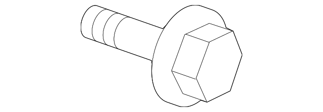 01151-00431 Деталь LICENSE MOLDING BOLT