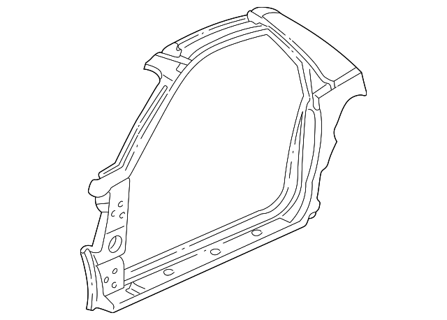 12525869 Деталь UNISIDE ASSY, LEFT