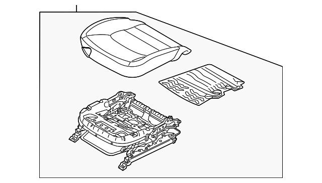 88200-1W650BDW Деталь CUSHION ASSY