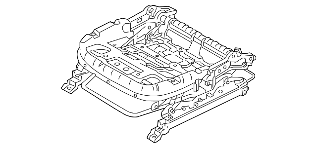 88600-1W160 Деталь SEAT TRACK