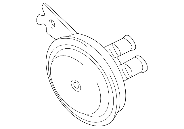 MR441916 Деталь LOW NOTE HORN