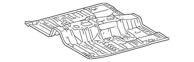 58111-35172 Деталь FRONT FLOOR PAN
