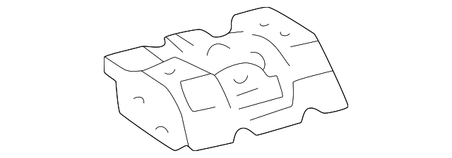 57025-35040 Деталь CAB MOUNT BRKT, RIGHT