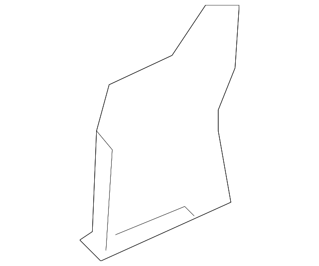 5099490AA Деталь JACKING BRACKET, RIGHT