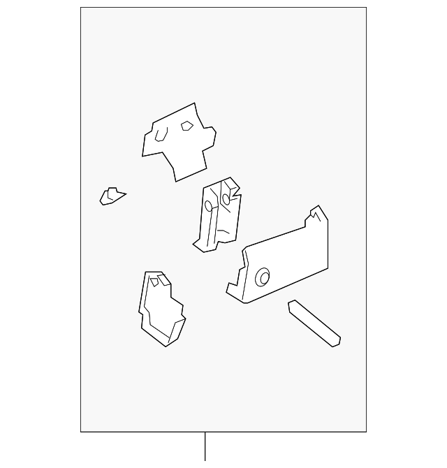 5101632AA Деталь JACK SUPPORT, RIGHT