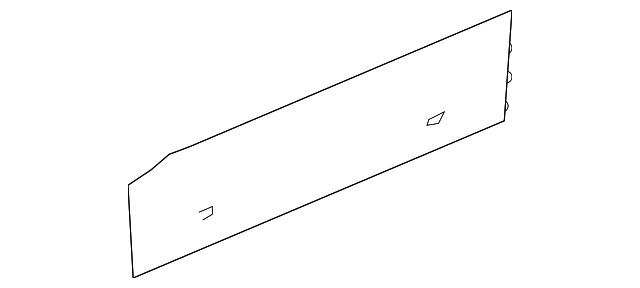 5099504AA Деталь SILL PANEL, RIGHT