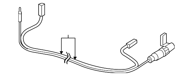 3927166JD0 Деталь ANTENNA CABLE