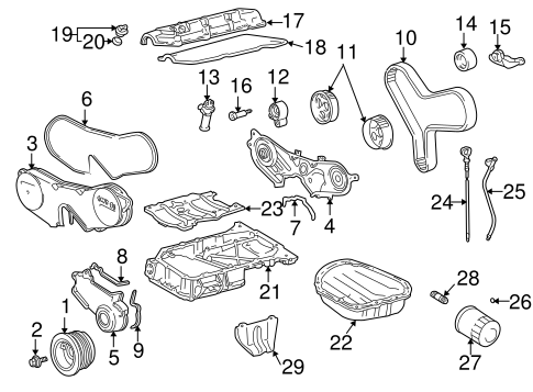 Highlander ENGINE PARTS