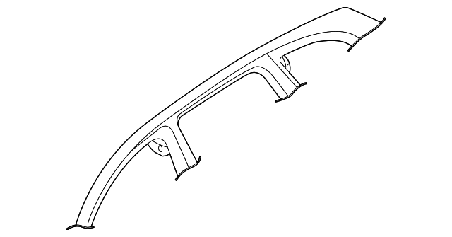 4L0-809-834 Деталь ROOF RAIL, RIGHT