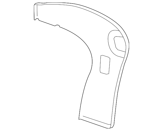 52-20-7-133-153 Деталь SEAT BACK PANEL, LEFT