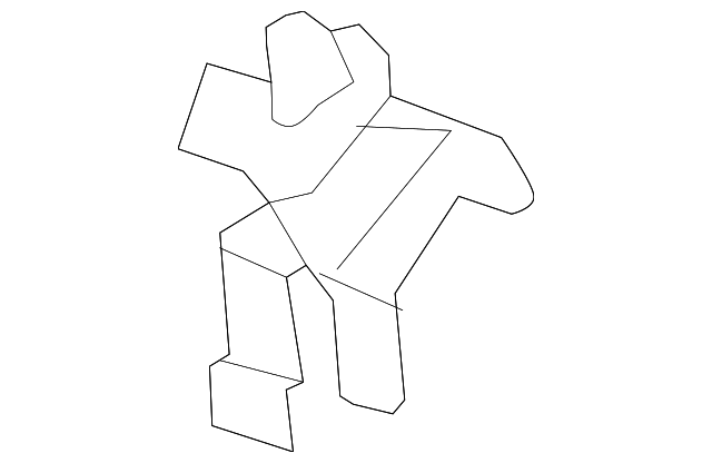 52-20-7-111-059 Деталь SEAT BACK PANEL CENTER BRACKET