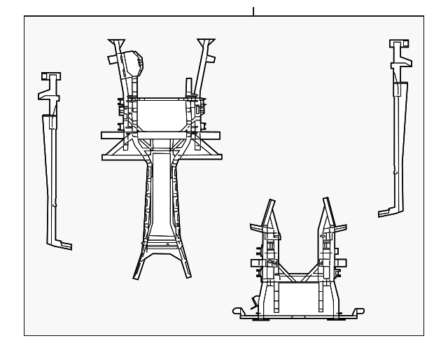 5142420AA Деталь FRAME ASSY