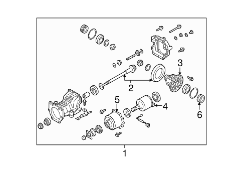 Murano AXLE & DIFFERENTIAL