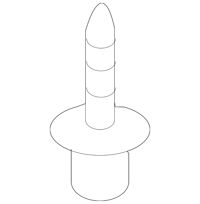 90159-50267 Деталь UPPER GRILLE SCREW
