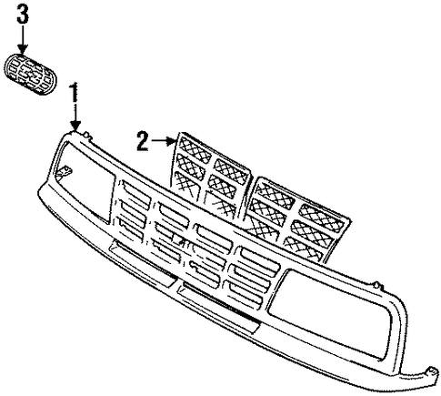 Tracker GRILLE & COMPONENTS