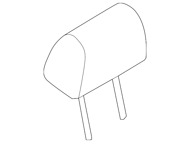 TD11-88-240A-02 Деталь HEADREST