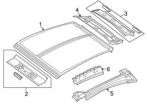 Crossfire ROOF & COMPONENTS