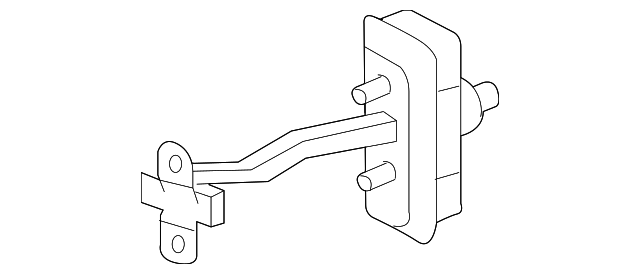 8159293970 Деталь DOOR CHECK, LEFT