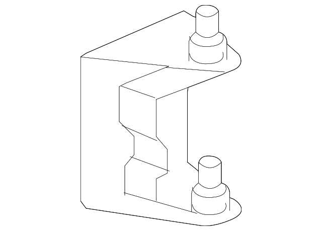 8889370590 Деталь HINGE, LEFT