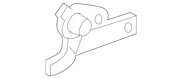 8166087500 Деталь LOCK LEVER, RIGHT